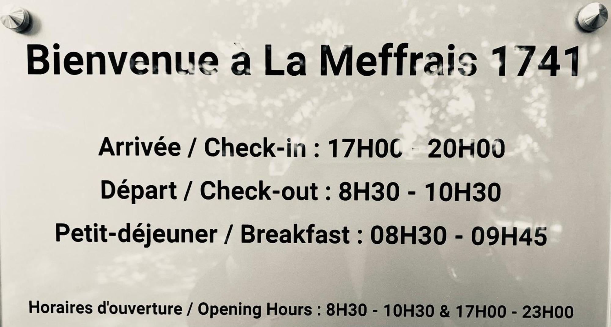 Bed & Breakfast La Meffrais 1741